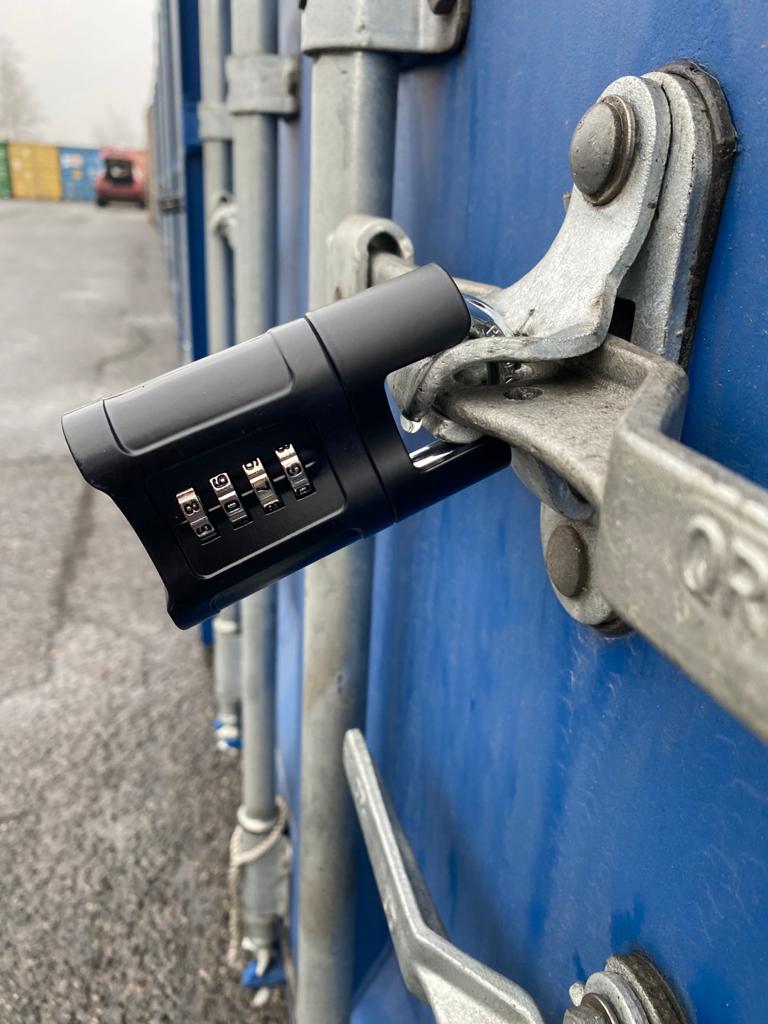Locked container